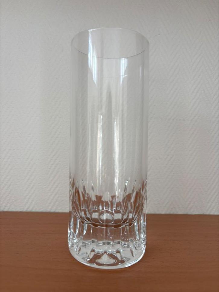 3 vintage kristallen longdrink glazen, Antiek en Kunst, Antiek | Glas en Kristal, Ophalen of Verzenden