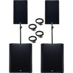 speakerset QSC compleet nieuw en te beluisteren !, Ophalen of Verzenden, Nieuw, Overige merken
