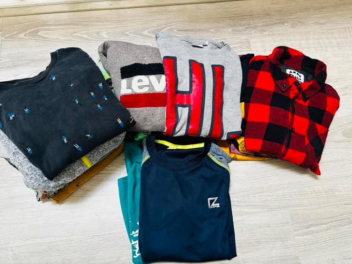Kledingpakket jongen mt 134-140 div merken, Kinderen en Baby's, Kinderkleding | Kinder-kledingpakketten, Zo goed als nieuw, Maat 134