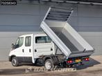 Iveco Daily 35C21 3 zijdige Kipper Dubbel Cabine 210PK 3.0L, Automaat, Stof, Euro 6, 4 cilinders