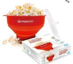 Popcorn popper siliconen, Huis en Inrichting, Keuken | Tupperware, Gebruikt, Ophalen of Verzenden, Rood