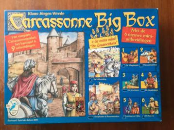 Carcassonne Big Box - basisspel met 9 uitbreidingen beschikbaar voor biedingen
