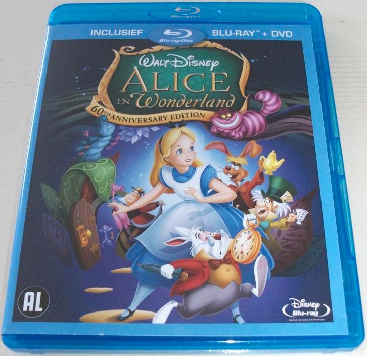 Dvd *** ALICE IN WONDERLAND *** 2-Disc Boxset Walt Disney, Cd's en Dvd's, Dvd's | Tekenfilms en Animatie, Zo goed als nieuw, Amerikaans