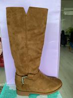 Larsen, Kleding | Dames, Schoenen, Hoge laarzen, Bruin, Verzenden, Nieuw