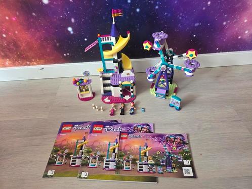 41689 Lego friends magisch reuzenrad en glijbaan, Kinderen en Baby's, Speelgoed | Duplo en Lego, Zo goed als nieuw, Ophalen of Verzenden