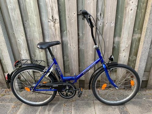 Vouwfiets te koop!, Fietsen en Brommers, Fietsen | Vouwfietsen, Zo goed als nieuw, Overige merken, 20 inch of meer, Totaal opvouwbaar