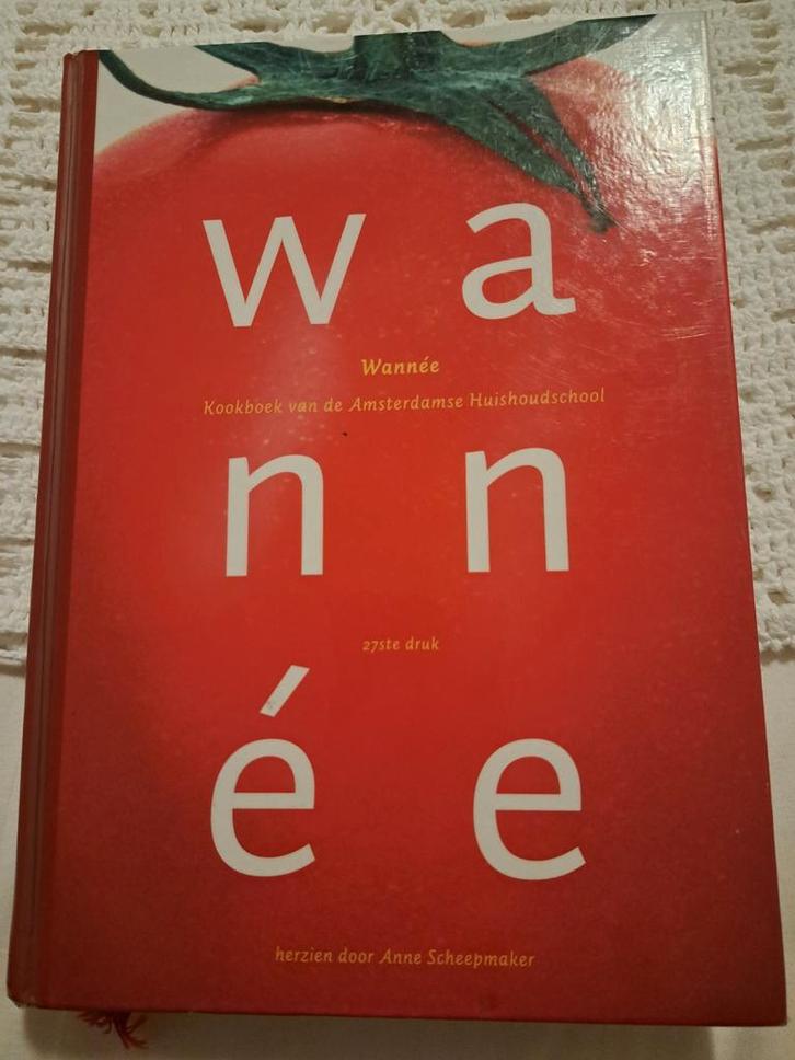 Wannée Kookboek Amsterdamse Huishoudschool - Gelezen, Boeken, Kookboeken, Gelezen, Voorgerechten en Soepen, Hoofdgerechten, Tapas, Hapjes en Dim Sum