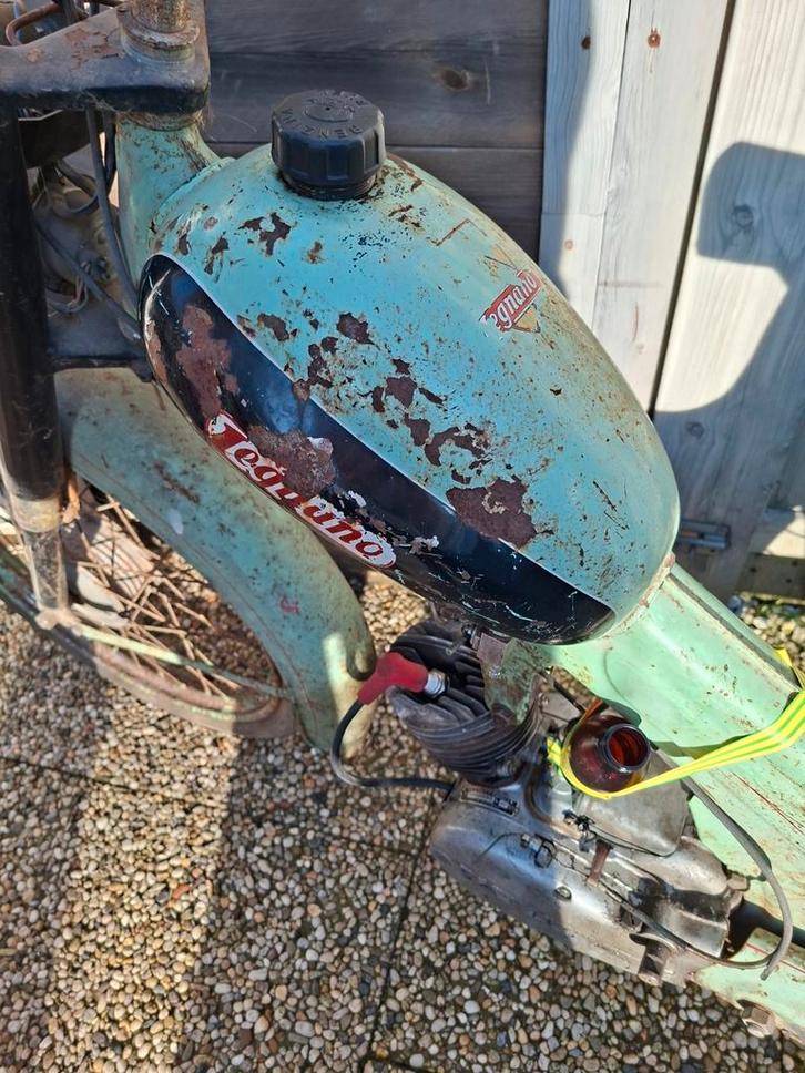 Bromfiets met SACHS Blokje, Fietsen en Brommers, Brommers | Oldtimers, Overige merken, Ophalen