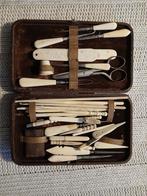 Oude Handwerkset in Etui - Eberdeen, Ophalen of Verzenden