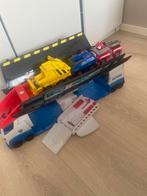 Paw patrol vrachtauto met drie paw patrol auto’s en Marshall, Ophalen, Gebruikt