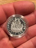 Zilveren scheepjesschelling, Postzegels en Munten, Ophalen of Verzenden, Koningin Beatrix, Overige waardes