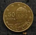 Griekenland € 0,50 2002 'F', Ophalen of Verzenden, Griekenland, 50 cent, Losse munt