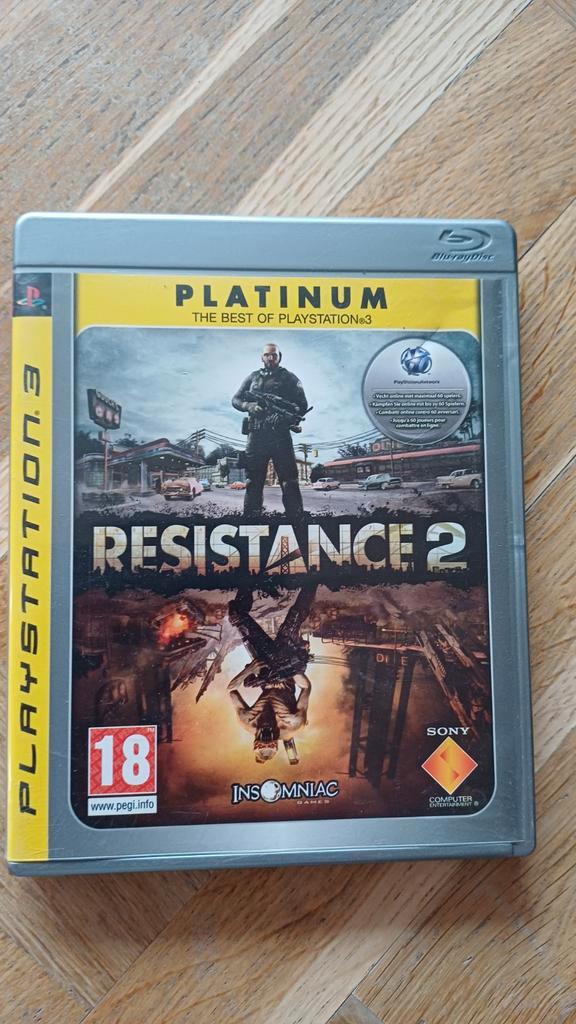 Resistance 2 - PS3 Shooter, Spelcomputers en Games, Games | Sony PlayStation 3, Gebruikt, Shooter, 1 speler, Vanaf 18 jaar, Online