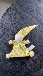 Tiamo knuffel popje doekje geel groen wit, Ophalen of Verzenden, Zo goed als nieuw
