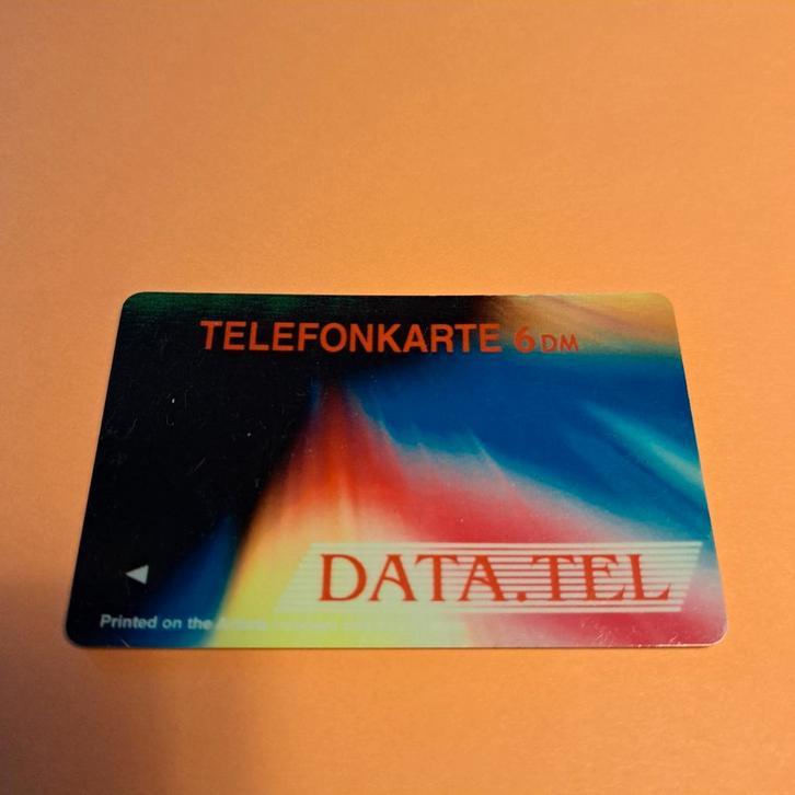 Data.Tel Telefoonkaart 6 DM Duitsland, Verzamelen, Telefoonkaarten, Buitenland, Ophalen of Verzenden