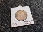 2 Mark Mecklenburg Schwerin 1904 Zilver, Ophalen of Verzenden, Duitsland, Losse munt, Zilver