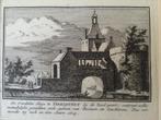 gravure sluis in IJsselstein bij IJsselpoort 1711 Schijnvoet, Antiek en Kunst, Kunst | Etsen en Gravures, Verzenden