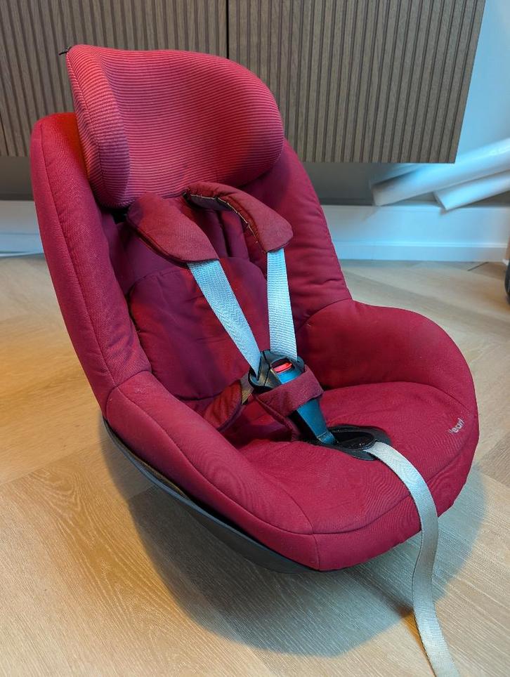 Complete Maxi-Cosi set: FamilyFix + Pebble + Pearl stoeltjes, Kinderen en Baby's, Autostoeltjes, Gebruikt, Maxi-Cosi, 9 t/m 18 kg