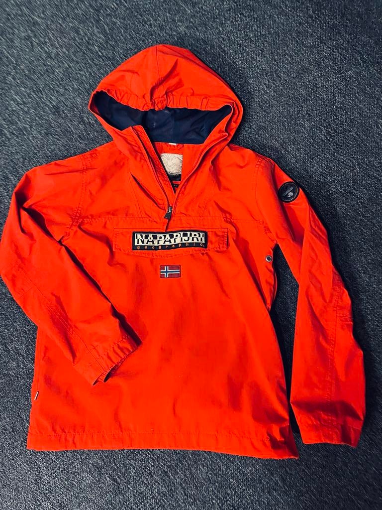 Napapijri Jas - Maat 164 - Rood, Ophalen of Verzenden, Gedragen, Overige maten, Rood
