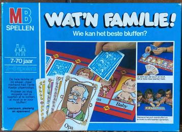 Wat een Familie! – Compleet vintage bordspel beschikbaar voor biedingen
