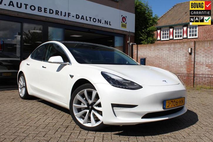 Tesla Model 3 Long Range AWD 75 kWh 19"LM / AUTOPILOT/ LEER, Auto's, Tesla, Bedrijf, Te koop, Model 3, 4x4, ABS, Airbags, Airconditioning