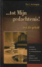 C. de Jongste - Tot Mijn gedachtenis! Ten dis geleid, Ophalen of Verzenden, Zo goed als nieuw, C. de Jongste