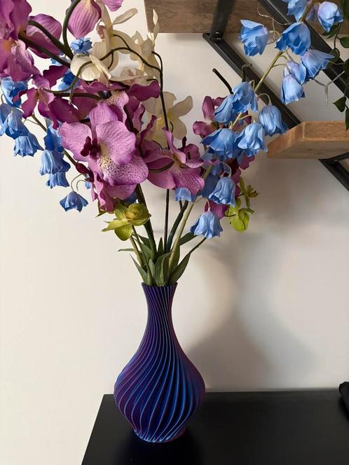 3D print vaas PLA plus silk, Huis en Inrichting, Woonaccessoires | Vazen, Nieuw, Overige kleuren, Minder dan 50 cm, Overige materialen