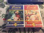Floris op VHS (met Rutger Hauer) 2 videobanden, Cd's en Dvd's, VHS | Kinderen en Jeugd, Alle leeftijden, Ophalen of Verzenden