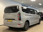Ford Transit Custom L2H1 Rolstoelbus Automaat HYBRIDE 3+1, Auto's, Bestelauto's, Automaat, 12 maanden, Gebruikt, Zwart