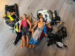 Action Man Poppen met Accessoires - Set van 5, Kinderen en Baby's, Speelgoed | Actiefiguren, Ophalen of Verzenden, Gebruikt