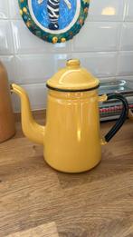 Noda Horo Pottle emaille kan ambachtelijk handmade Japan, Ophalen of Verzenden, Gebruikt, Overige stijlen, Overige typen