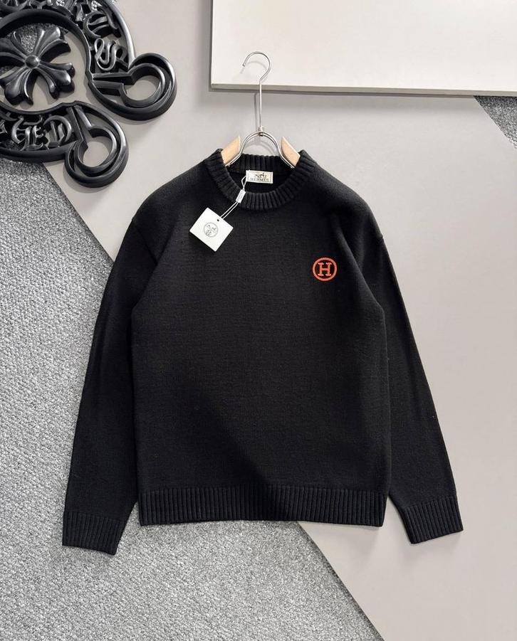 Hermès Trainingspak Wollen Sweater + Pants Logo, Kleding | Heren, Truien en Vesten, Nieuw, Maat 48/50 (M), Zwart, Ophalen of Verzenden