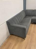 Mooie luxe grijze montel u bank - GEREINIGD!!!, Huis en Inrichting, Banken | Bankstellen, Ophalen, Luxe, Hoekbank, 300 cm of meer