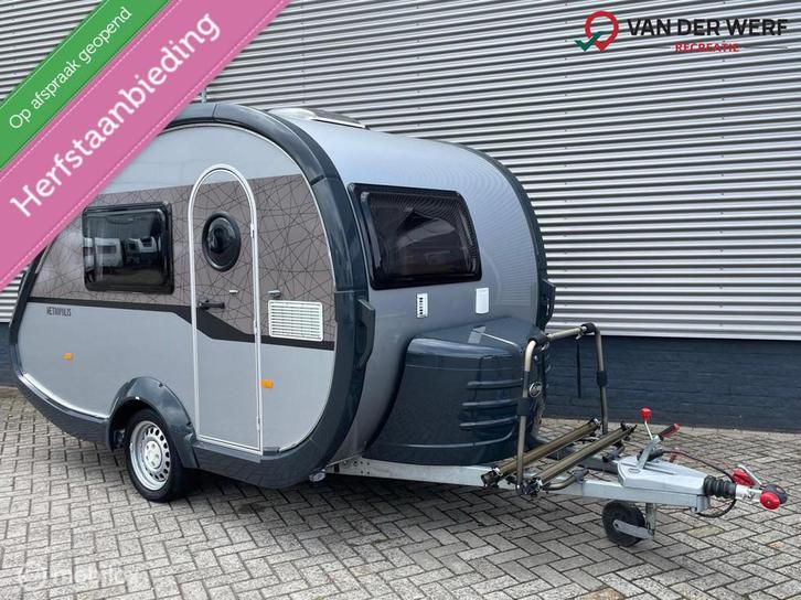 T@B Metropolis 320 | Mover | Fietsendrager | Luifel, Caravans en Kamperen, Caravans, Bedrijf, tot en met 2, 500 - 750 kg, Rondzit