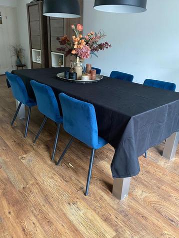 Prachtige eetkamerstoelen 6 stuks