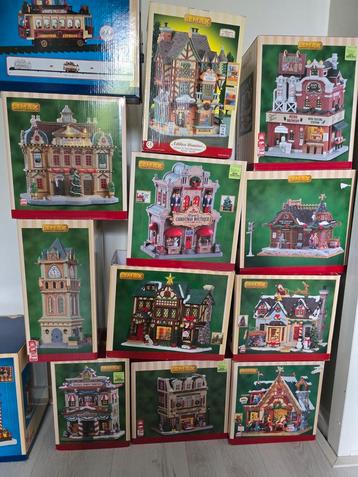 Groot zeer compleet kerstdorp beschikbaar voor biedingen