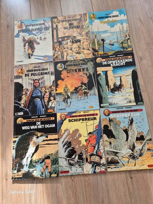 Simon van de rivier, complete serie in 9 dln, Boeken, Stripboeken, Gelezen, Complete serie of reeks, Ophalen