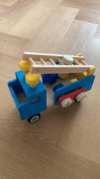 Houten vrachtwagen speelgoed, Ophalen of Verzenden, Zo goed als nieuw