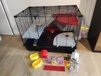 Ferplast hamsterkooi Village 80 + veel buizen, Dieren en Toebehoren, Ophalen, Kooi, 60 tot 90 cm, Hamster