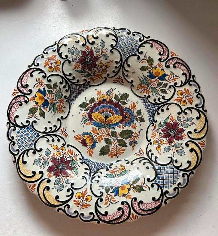Mooi Delfs Ram Bord 231, Antiek en Kunst, Antiek | Wandborden en Tegels, Ophalen