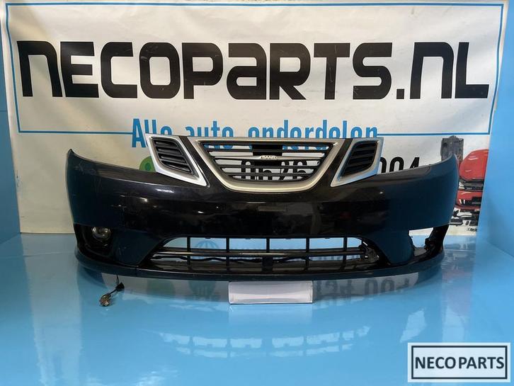 SAAB 9-3 VOORBUMPER BUNPER ORIGINEEL, Auto-onderdelen, Carrosserie en Plaatwerk, Bumper, Saab, Gebruikt, Ophalen of Verzenden