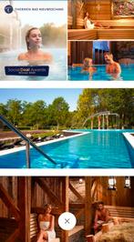 2x sauna entree Bad Nieuweschans, Tickets en Kaartjes, Kortingen en Cadeaubonnen, Twee personen, Cadeaubon, Spa of Sauna