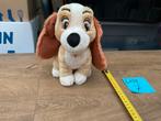 Nieuwe zgan Disney Lady knuffel 25cm van Lady en de Vagebond, Ophalen, Overige figuren, Nieuw, Knuffel