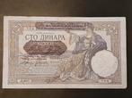 Yugoslavia 100 dinara 1941 VF+, Postzegels en Munten, Bankbiljetten | Europa | Niet-Eurobiljetten, Ophalen of Verzenden, Joegoslavië