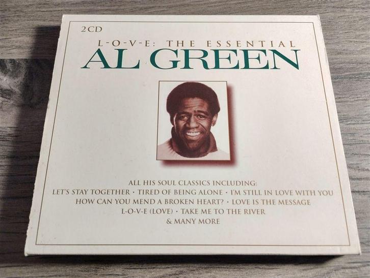 Al Green - LOVE [The Essential Al Green 2 CD], Cd's en Dvd's, Cd's | R&B en Soul, Zo goed als nieuw, 1980 tot 2000, Ophalen of Verzenden