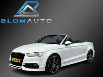 Audi A3 Cabriolet 1.4 TFSI S-Line LEDER+NEKVERWARMING+19INCH beschikbaar voor biedingen