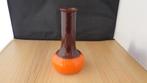 prachtige vaas met oranje tinten, Gebruikt, Aardewerk of Porselein, Oranje, Ophalen of Verzenden