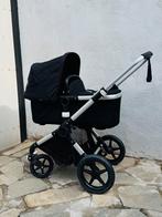Bugaboo Kinderwagen - Zwart, Kinderen en Baby's, Kinderwagens en Combinaties, Kinderwagen, Gebruikt, Bugaboo, Verstelbare duwstang