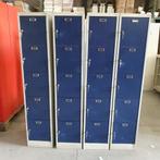5-deurs Overtoom lockerkast - 185x37x50 cm, Gebruikt