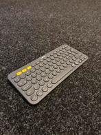 Logitech Bluetooth Toetsenbord, Computers en Software, Gebruikt, Multimediatoetsen, Ophalen of Verzenden, Draadloos